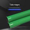 Tubo revestido de plástico composto de aço-plástico para prateleira de mesa de trabalho tubo magro industrial Haste tubo composto de aço-plástico multiuso