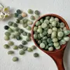 Raíz de Bodhi de Jade Blanco Corte Oblicuo Intestino de Cerdo Cuentas Sueltas Venta al por Mayor Hecho a Mano DIY Pulsera de Bodhi Accesorios de Joyería con Cuentas Wenwan