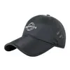 Gorra de Béisbol Repelente al Agua de Secado Rápido con Visera para Hombres, Transpirable Perforada Elegante de Corona Suave Protección Solar Gorra Parasol para Mujeres