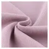 220g Algodón Imitación Ligero de Moda Tela de Elfo Algodón de Seda Fresco Alta Elasticidad Primavera y Verano Texturizados Pantalones de Pierna Ancha Tejido de Punto Superior