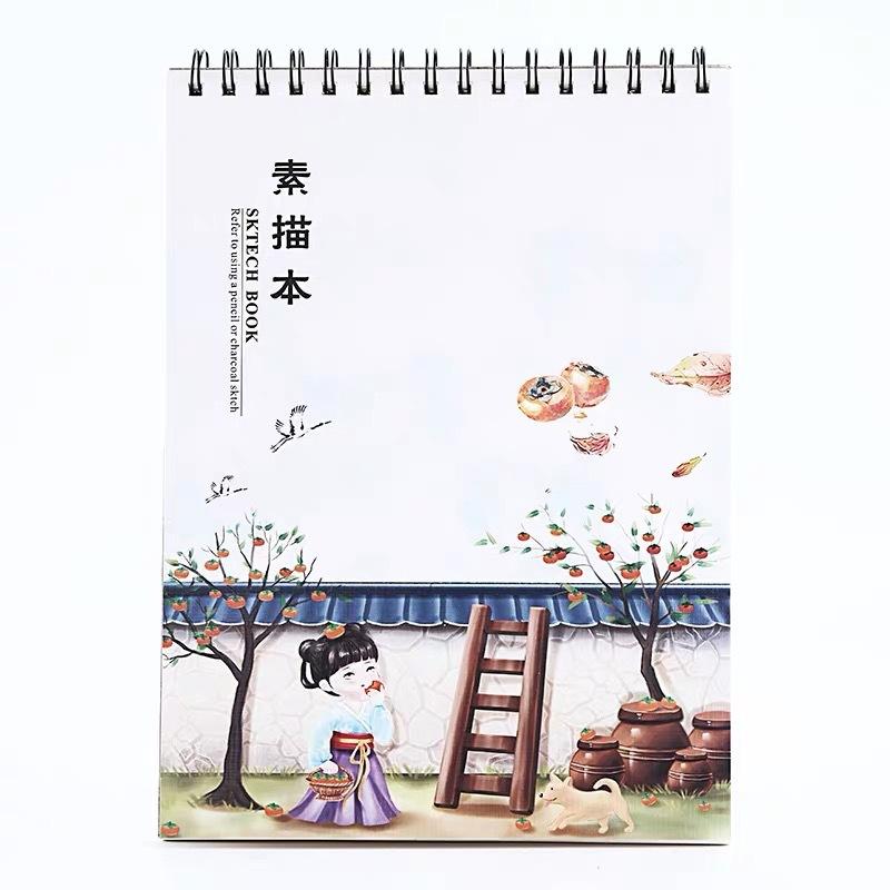 爱吃柿子的女孩.JPG
