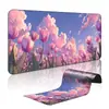 Alfombrilla de Ratón Grande Estilo Lindo y Fresco Serie Auto-Reparadora Alfombrilla de Escritorio Borde Engrosado Sellado Resistente a Manchas Antideslizante Alfombrilla de Escritorio para Teclado de Computadora