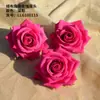 Flor de Terciopelo Simulada Cabeza de Flor Flor Festiva Cabeza Simulada Accesorios para el Cabello de Novia Flor Decorativa Flor de Rosa Accesorios para Sombrero