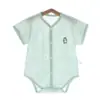Mameluco para Bebé, Estilo Delgado de Verano, Mameluco Triangular de Manga Corta, Ropa para Recién Nacidos, Atuendo de Verano