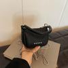 Bolso Casual Estilo Fresco para Mujer 2024 Verano Nuevo para Viajes Diarios Cadena Simple Portátil Bolso de Axila Bolso Cruzado al Hombro