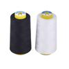 603 Hilo de Coser de Calidad Liuqing de 3000 Yardas Blanco y Negro Hilo de Coser Plano Hilo de Copia Denso Hilo de Coser Ojal Hilo de Coser para Ropa