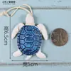 Adornos Pequeños Decorativos Colgantes DIY Mediterráneos Mini Decoraciones de Pared Creativas Accesorios Hechos a Mano Anillos Flotadores para Peces Ancla Decoraciones Colgantes para Jardín de Infancia