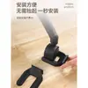 Fixador de polia de freezer, sem necessidade de levantar as rodas, tapete fixador de polia, almofada de fixação, rolo, almofada anti-deslizante para mesa e cadeira