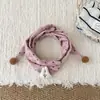 Cachecol Triangular Infantil Novo Outono e Inverno À Prova de Vento e Quente Cachecol de Bebê Meninas Meninos Fofo Estilo Coreano Tendência Cachecol de Bebê