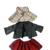 Ropa de muñeca de pastel talla S para muñeca Keqian traje de falda y abrigo japonés muñeca linda