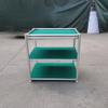 Banco de trabajo antiestático de tubo lean Perfil de aleación de aluminio Mesa de operaciones Mesa plana Banco de trabajo de varilla de alambre multiestación
