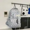 Mochila académica casual de nicho ins japonesa para estudiantes versión coreana bolsa de doble hombro de gran capacidad mochila simple