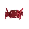 Nuevos Accesorios de Caramelo de Lazo Rellenos de Algodón Rojo DIY Accesorios para el Cabello Tela Tridimensional Accesorios para Ropa, Zapatos y Calcetines