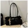 Bolso de Axila Vintage de Nicho para Mujer, Nuevo Bolso Tote de Gamuza Estilo Coreano de Moda, Bolso de Hombro de Gran Capacidad