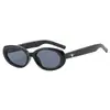 Gafas de sol de estrella ovaladas, las mismas que la celebridad de Internet Jennie, nuevas gafas de sol 2023, estilo coreano, gafas de sol con protección UV