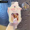 Baimao Original Cerdo de la Suerte Cadena para Teléfono Llavero de Muñeco Lindo Cerdo de la Bendición Llavero de Pareja Colgante para Bolso