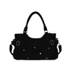 Bolsa Grande de Mão Nova Outono 2026 Bolsa Feminina Moda Casual Tote para o Dia a Dia Bolsa de Ombro