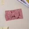 Faixa de Cabelo Elástica de Nylon Macia Popular Infantil Transfronteiriça Proteção da Moleira do Bebê Acessórios de Cabelo Faixa de Cabelo com Laço de Tecido para Bebê