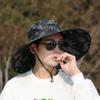 Sombrero de ala ancha de 15 cm para hombre, protección solar, estilo coreano, para montañismo, para exteriores, estilo pescador Benni