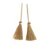 Escobas de Paja Natural Atadas a Mano Transfronterizas, Decoraciones Artesanales, Mini Escobas de Paja para Manualidades 4-18cm