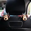 Estilo do Livro Vermelho Pequeno Gancho de Gancho para Banco de Carro de Cão Mestre Estilo Carro 3D Estéreo Decoração de Armazenamento para Banco Traseiro de Carro