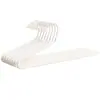 Perchero de cuello de cisne para pantalones para uso doméstico, herramienta de almacenamiento en armario con forma de Z, percha especializada antideslizante para pantalones sin marcas