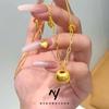 Vietnam Shajin Nuevo Estilo Chino Dinero Pequeño Gordo Fu Set Cadena Diseño Nicho Sensación Oro de Larga Duración Tuo Tuo Cadena Clavícula