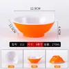 Bol para Salsa de Moje de Restaurante para Hot Pot de Melamina, Bol Pequeño Comercial, Bol Pequeño de Sopa/Arroz de Imitación Porcelana, Bol de Plástico Creativo con Asa Única