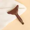 Palo de masaje pequeño de sándalo verde, peine de meridianos, herramienta de masaje facial y corporal, herramienta de masaje de belleza