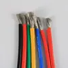 Cable de silicona suave directo de fábrica 2 AWG ~ 30 AWG temperatura 200 °C voltaje 600 V cable de silicona de alta temperatura