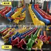 Equipamento Inflável de Corrida para Barco Dragão para o Festival do Barco Dragão, Adequado para Jogos de Treinamento de Team Building ao Ar Livre para Pais e Filhos