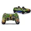 Sticker para Mando de Ps4 Ps4 Slim Pro, Sticker de Paquete Completo para Mando de Ps4, Carcasa para Mando Resistente a los Arañazos de Dibujos Animados