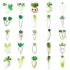 50 Peças de Adesivos de Rabanete Branco Comida Vegetal Impermeável Decoração Criativa Geladeira Desktop Capa de Celular Adesivos Impermeáveis Atacado