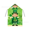 Un St Personalizado de Fábrica. Capa Infantil del Día de San Patricio para Niños Pequeños, Capa de Botella de Cerveza Verde con Capucha y Cordón
