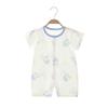 Ropa de bebé verano pijama delgado 0-3 meses mameluco para bebé recién nacido manga corta transpirable traje para gatear