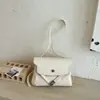 Bolsa Kelly de Couro Macio Estilo Coreano para Mulheres, Tendência de Bolsa de Ombro Transversal de Luxo de Alto Padrão de Nicho para o Verão de 2026