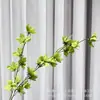 Nuevo Modelo de Hierba de Llama Realista de 2 Ramas para Salones de Bodas, Flores Artificiales Altas para Arreglos de Boda, Decoraciones de Pasillos de Hotel, Flores de Seda