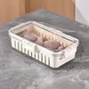 PET Caja Nueva para Conservar Frescos Caja de Almacenamiento para Refrigerador Plástico Engrosado Congelación Drenaje Caja para Conservar Frescos Especial para Refrigerador