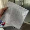 Paño de cocina de alambre plateado de doble cara, estropajo de alambre de acero reemplaza la lana de acero, cocina antiadherente para aceite, toalla para lavar platos, paño de limpieza de alambre metálico