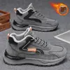 Zapatos Nuevos de Hombre Calientes con Forro de Polar de Invierno, Zapatos de Doble Algodón Impermeables para Hombre, Calzado Deportivo Resistente al Desgaste con Suela Gruesa para Trabajo y Seguridad