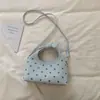 Bolso Tote Pequeño de Lunares Simple Coreano para Mujer Verano 2026 Nuevo Nicho Exquisito Bolso de Hombro Cruzado para el Trabajo