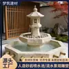 Fabricante Profesional de Fuentes Grandes Clásicas a Medida Estilo Europeo para Exportación a Europa y América, Fuentes de Agua de Arenisca para Paisajismo de Jardines
