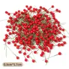 Decorações de Natal, frutas da sorte de Ano Novo, acessórios de frutas vermelhas, frutas artificiais de espuma