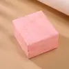 Caja de reloj de alta gama, creativa, sencilla y de cuero de color sólido, con embalaje cuadrado, caja de regalo, caja de joyería para reloj.