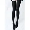 Meias 7/8 Estendidas, Meias Longas, Meias-Calça Brancas e Pretas Estendidas, Meias Jk Altas, Antiderrapantes