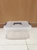 Caja de Almacenamiento de Plástico Caja de Almacenamiento Transparente Caja de Almacenamiento de Ropa Caja de Almacenamiento de Juguetes para Niños Almacenamiento Creativo
