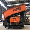 Cargador de Roca Tipo Cubeta P-120B, Cargador de Roca Tipo Cubeta con Rastrillo para Puente, Cargador de Roca para Tunelación Rápida