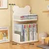 Classificação de Disciplina Rack de Armazenamento Suporte de Mesa para Livros Estante de Livros para Estudantes para Mesa Rack de Livros em Camadas Escritório Vertical