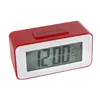 Amazon Comercio Exterior Creativo Perezoso Temperatura LCD Reloj Digital Sensor de Luz Luminoso Reloj Despertador Reloj Digital