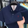 Camisa Polo de Manga Curta 100% Algodão de Alta Qualidade para Homens, Nova Verão 2025 Business Cool Respirável Casual Polo